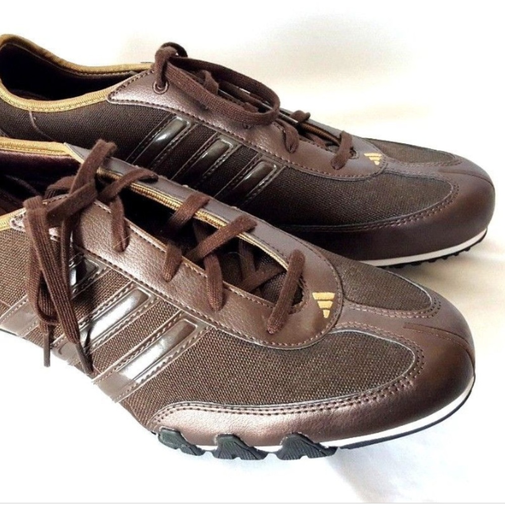Adidas YYA Brown Athletic Shoes Women's sz 10 NEW